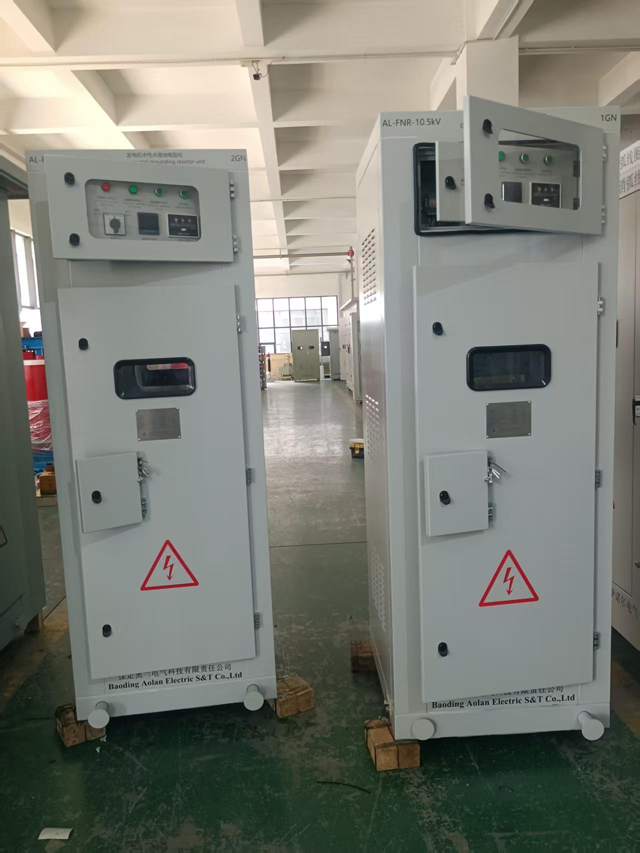 出口剛果金項目發(fā)電機中性點接地電阻柜